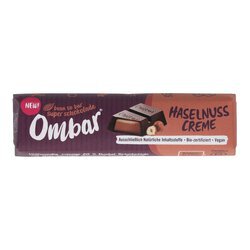 OMBAR Haselnuss Creme Bio Rohschokoladen Riegel 42g