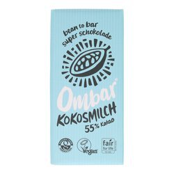 OMBAR Kokosmilch Bio Rohschokolade 70g
