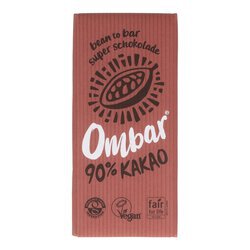 OMBAR 90% Kakao Bio Rohschokolade 70g